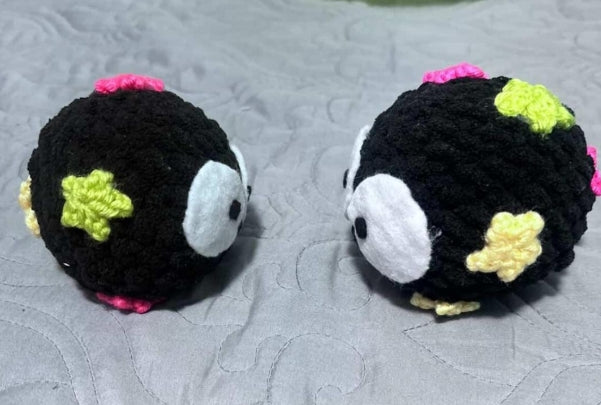 Handmade Crochet Soot Ball